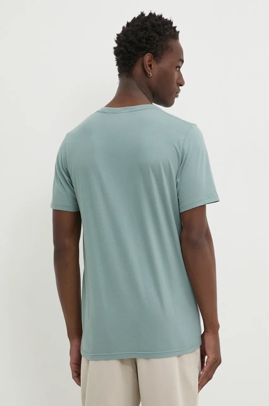 Îmbrăcăminte Hollister Co. tricou din bumbac KI324.4148.230 turcoaz