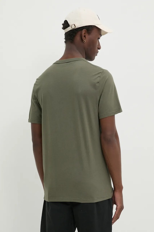 Oblečení Bavlněné tričko Hollister Co. KI324.4148.330 zelená