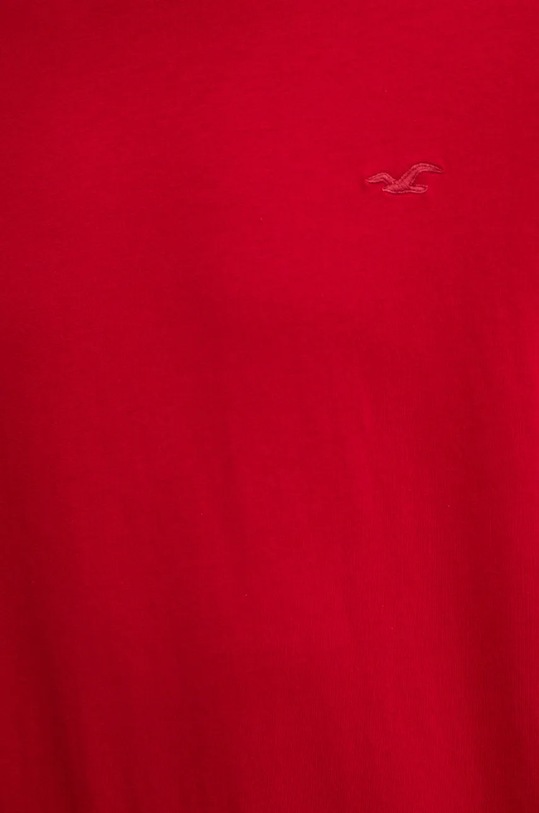 Hollister Co. tricou din bumbac rosu KI324.4156.500
