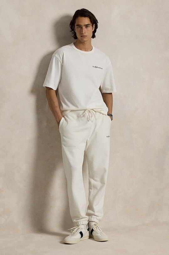Одяг Бавовняна футболка Polo Ralph Lauren 710939583 білий