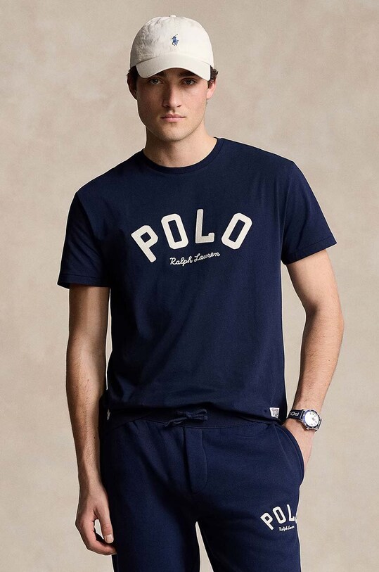 Polo Ralph Lauren cotton t-shirt regular navy 710952043