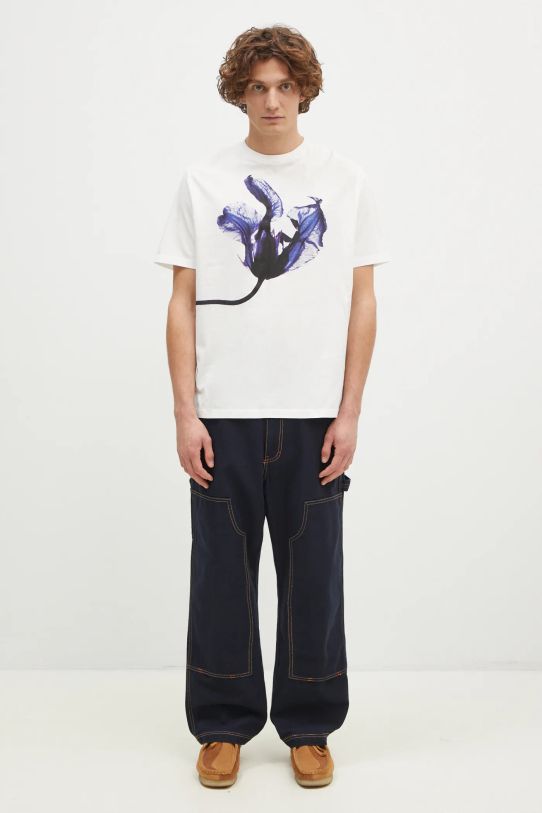 Paul Smith cotton t-shirt M1R.919T.NP4735 white