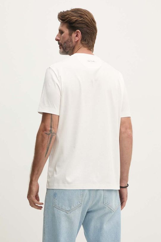 Одежда Хлопковая футболка Paul Smith M1R.919T.NP4739 белый