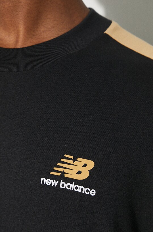 Pamučna majica New Balance Classics Graphic MT43526BK