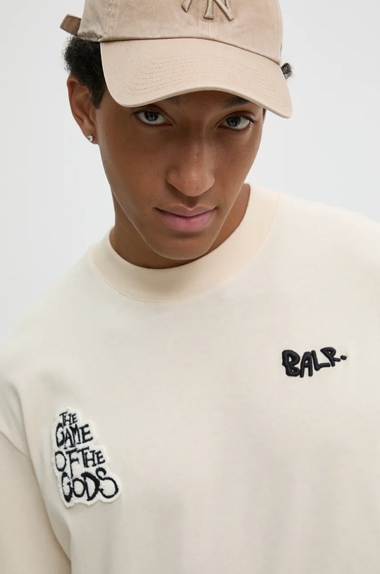 BALR. t-shirt in cotone Game of the Gods beige B1112.1262
