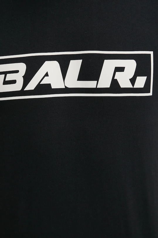 Бавовняна футболка BALR. The Club B1112.1266 чорний