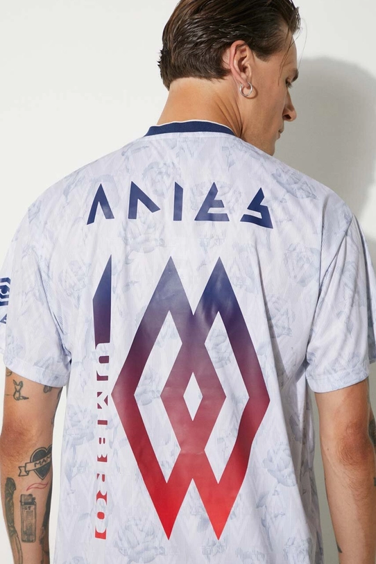 Aries t-shirt Aries x Umbro White Roses SS Football Jersey UM60000.03 white