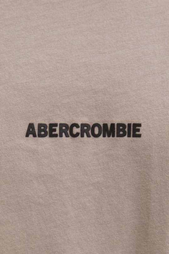 Abercrombie & Fitch t-shirt bawełniany KI123.1039.400 beżowy