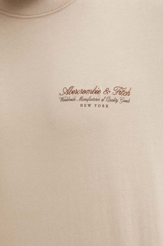 Abercrombie & Fitch t-shirt bawełniany KI123.4149.400 beżowy