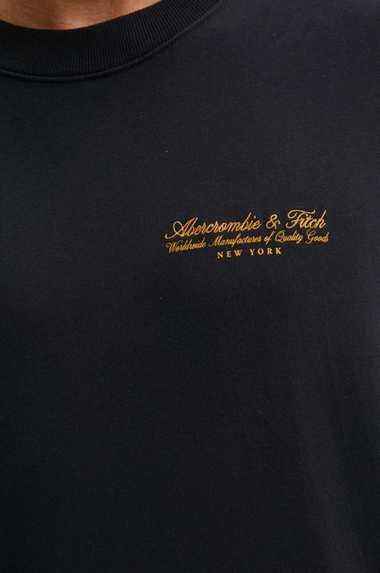 Abercrombie & Fitch t-shirt bawełniany KI123.4149.900 czarny
