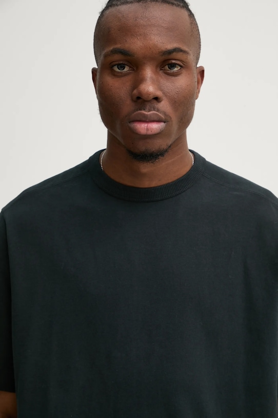 Bavlněné tričko Abercrombie & Fitch černá KI124.3659.900