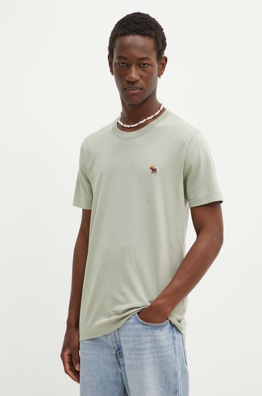 Abercrombie & Fitch t-shirt bawełniany 3-pack KI124.4064.400 beżowy AW24