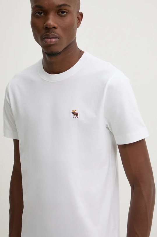 Abercrombie & Fitch tricou din bumbac 3-pack bej KI124.4175.100