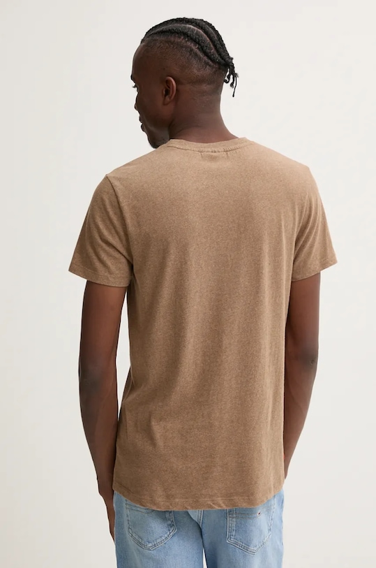Îmbrăcăminte Superdry tricou din bumbac M1011245A.1KQ maro