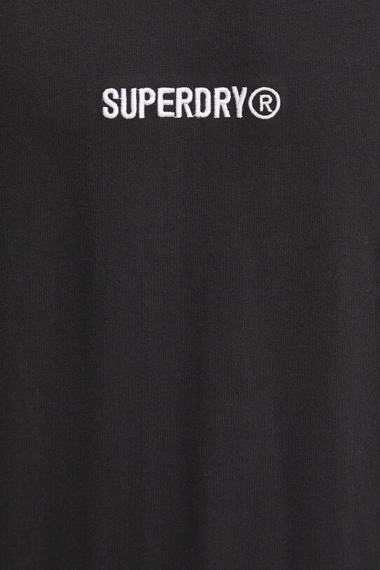Хлопковая футболка Superdry M1012028A.02A чёрный