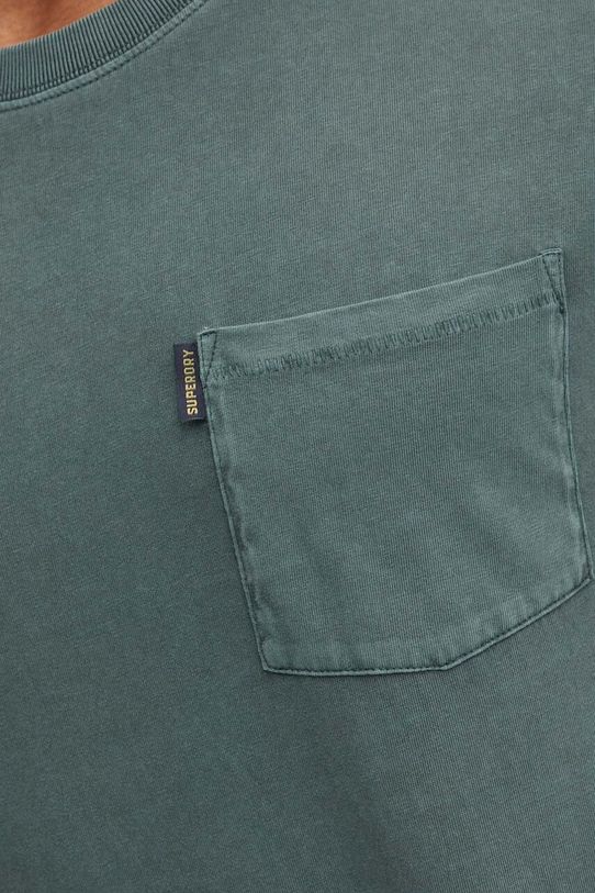 Pamučna majica Superdry zelena M1012037A.C6V