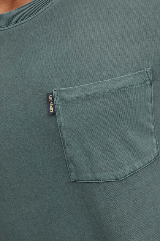 Bavlnené tričko Superdry zelená M1012037A.C6V