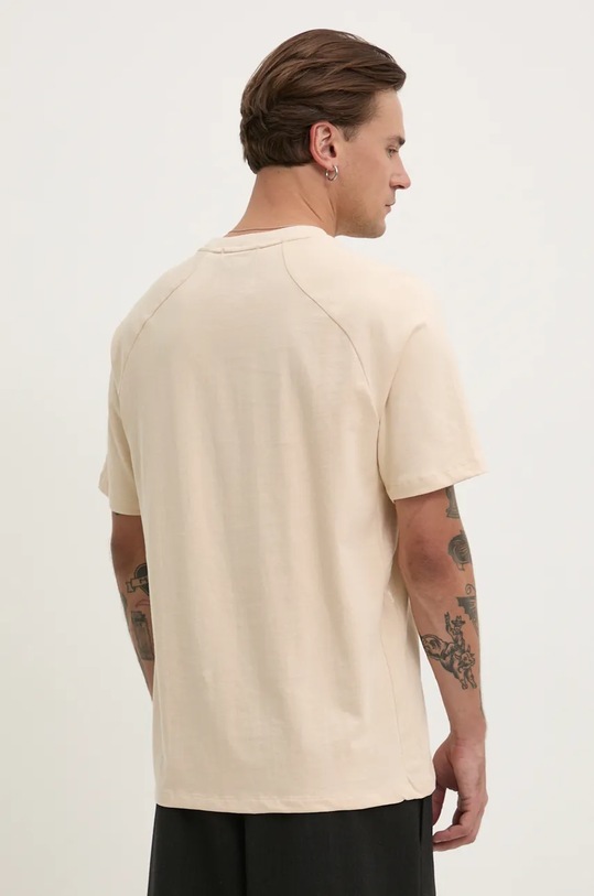 Îmbrăcăminte Superdry tricou din bumbac M1012083A.1YP bej