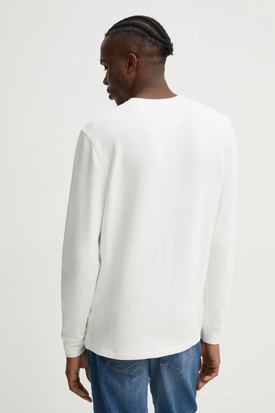 Oblečenie Tričko s dlhým rukávom Superdry M6010844A.39E biela