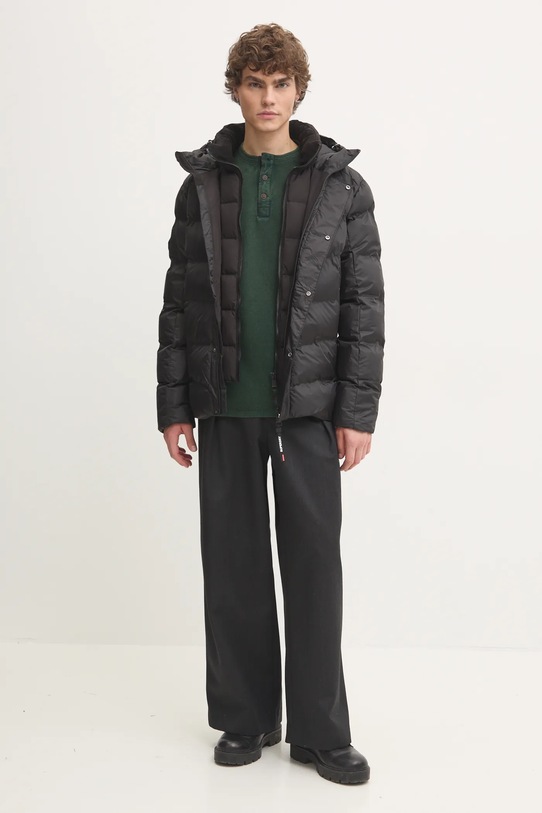 Bavlněné tričko s dlouhým rukávem Superdry M6010845A.27E zelená AW24