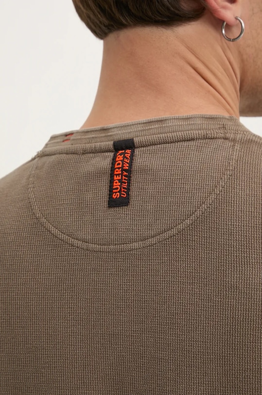 Хлопковый лонгслив Superdry M6010845A.CWJ