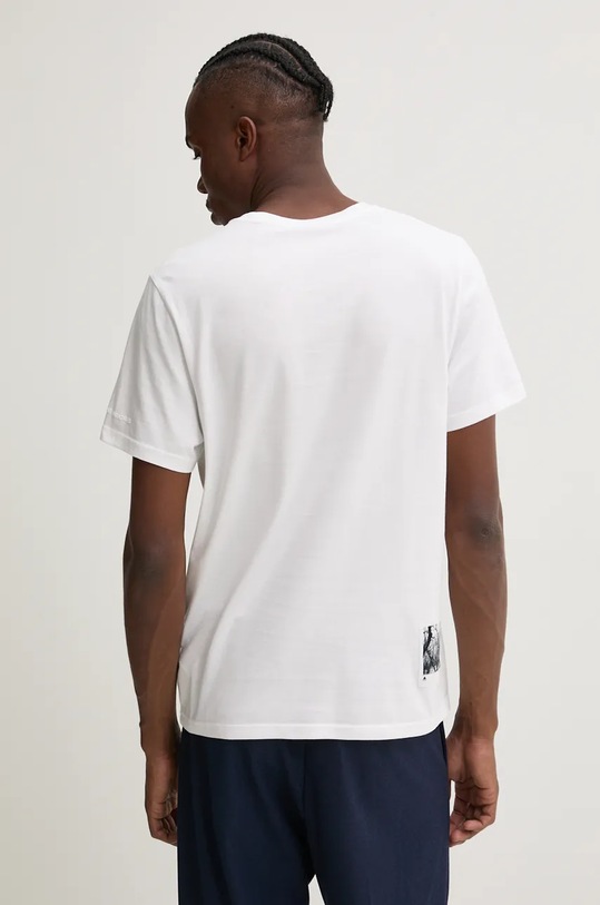 Oblečení Bavlněné tričko MOOSE KNUCKLES M34MT711 bílá