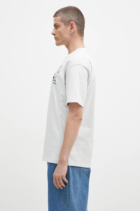 New Balance cotton t-shirt MT43554AHH gray AW24