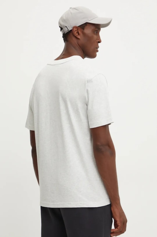 Odzież New Balance t-shirt bawełniany MT43554AHH szary