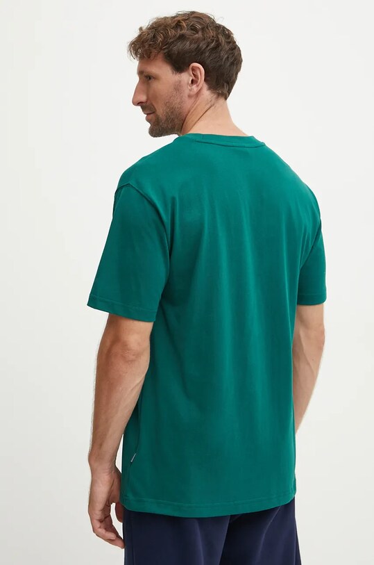 Clothing New Balance cotton t-shirt MT43556MHN green