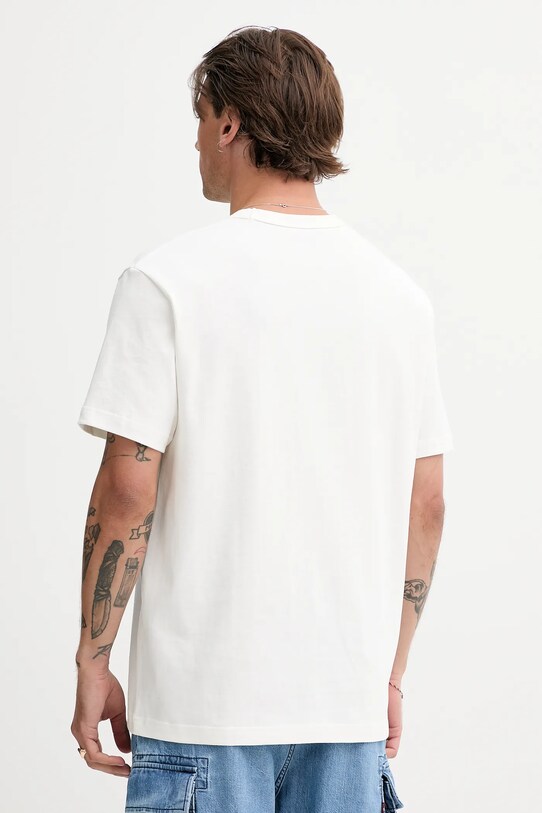 Ruházat A.P.C. pamut póló t-shirt boxy petit vpc COHBQ.H26391 bézs