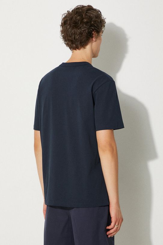 Ρούχα Βαμβακερό μπλουζάκι A.P.C. t-shirt boxy petit vpc COHBQ.H26391 σκούρο μπλε