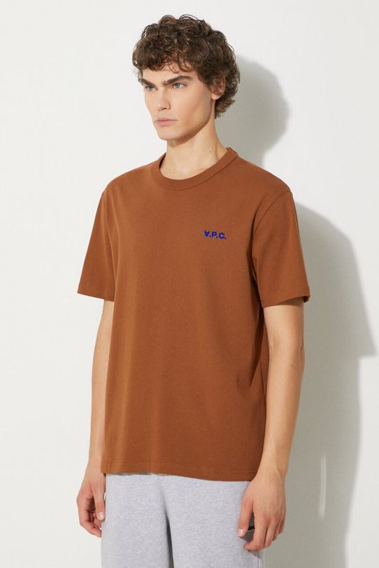 Bavlnené tričko A.P.C. t-shirt boxy petit vpc