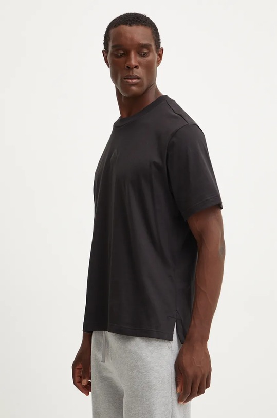 Îmbrăcăminte adidas tricou din bumbac Essentials IW3539 negru