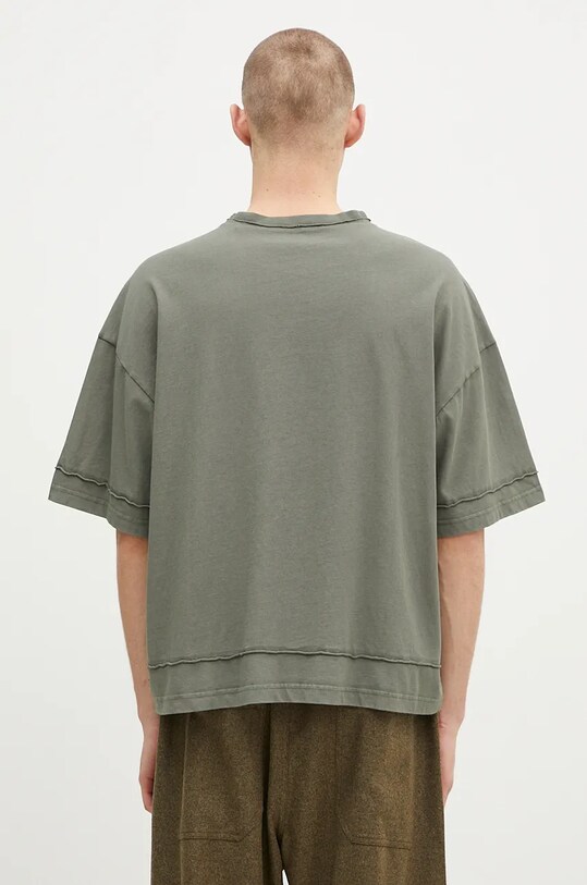 Clothing Alpha Industries cotton t-shirt Open Edge 148505 green