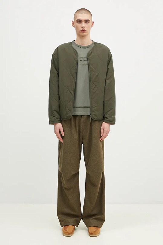 Alpha Industries cotton t-shirt Open Edge 148505 green