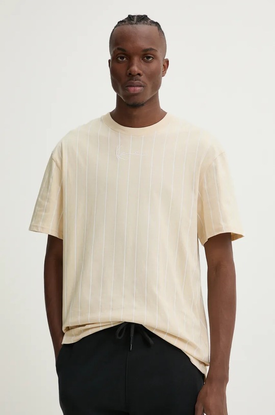 Karl Kani tricou din bumbac 60300090 bej