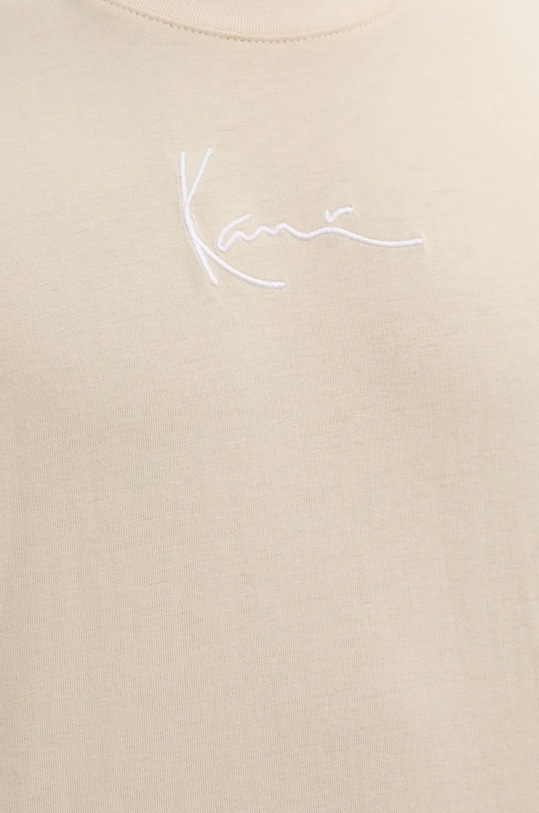 Karl Kani tricou din bumbac 60300098 bej