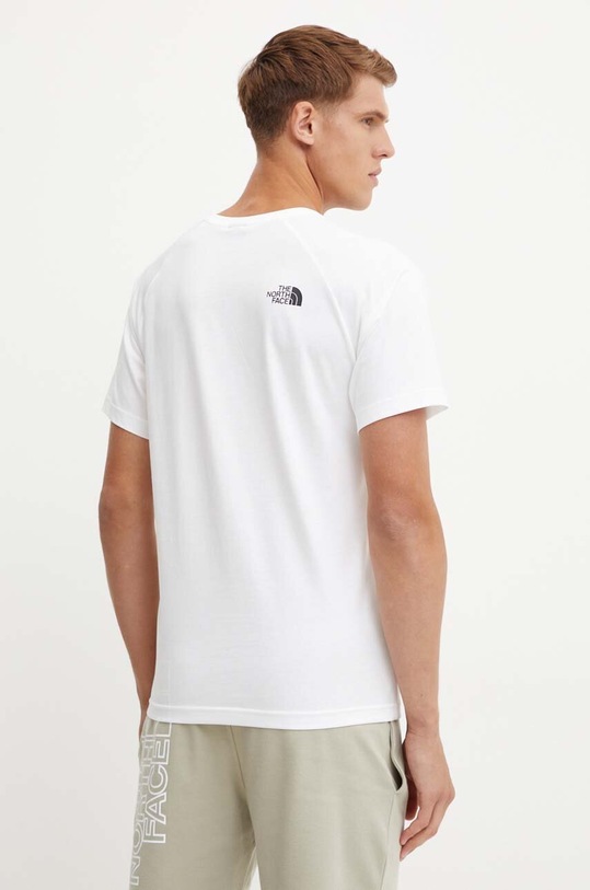 Ρούχα Βαμβακερό μπλουζάκι The North Face S/S Raglan Redbox Tee NF0A87NJFN41 λευκό