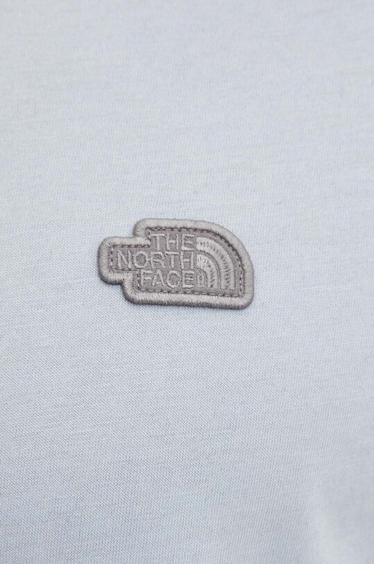 Bavlněné tričko The North Face Natural Dye Tee NF0A89CX9OW1 šedá