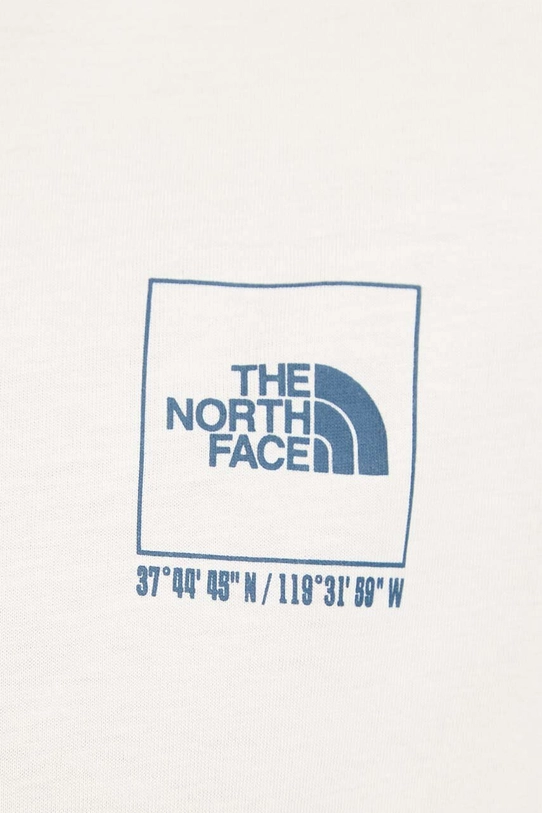 Βαμβακερό μπλουζάκι The North Face Coordinates Tee NF0A89DAQLI1 μπεζ