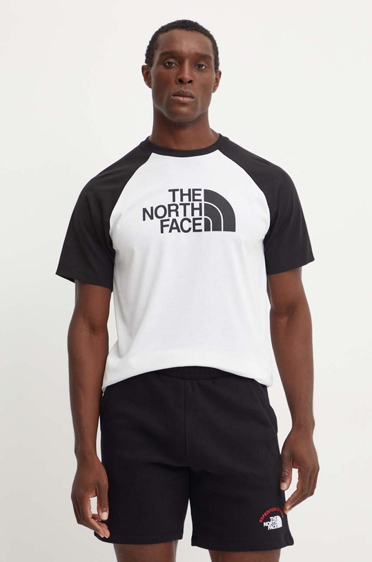 Tričko The North Face Raglan Easy Tee bílá NF0A8A6EFN41