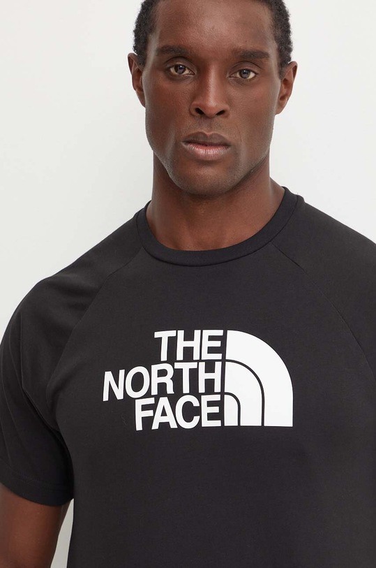 Tričko The North Face Raglan Easy Tee čierna NF0A8A6EJK31