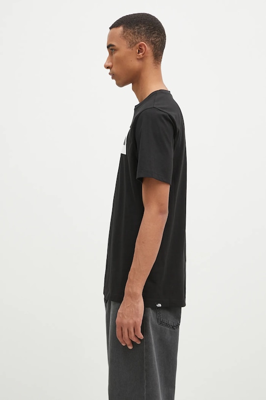 The North Face t-shirt Fine Tee NF0A8A6MJK31 nero AW24