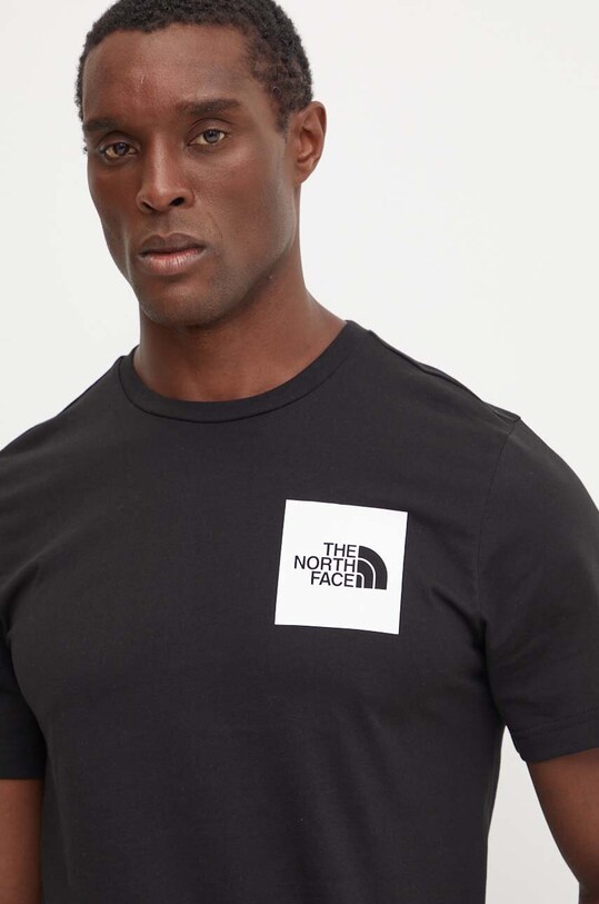 The North Face t-shirt Fine Tee czarny NF0A8A6MJK31