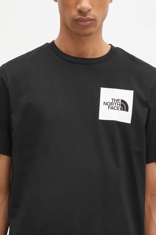 The North Face t-shirt Fine Tee nero NF0A8A6MJK31