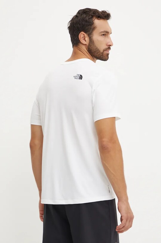 Odzież The North Face t-shirt sportowy Mountain Athletics 24/7 NF0A893ZFN41 biały