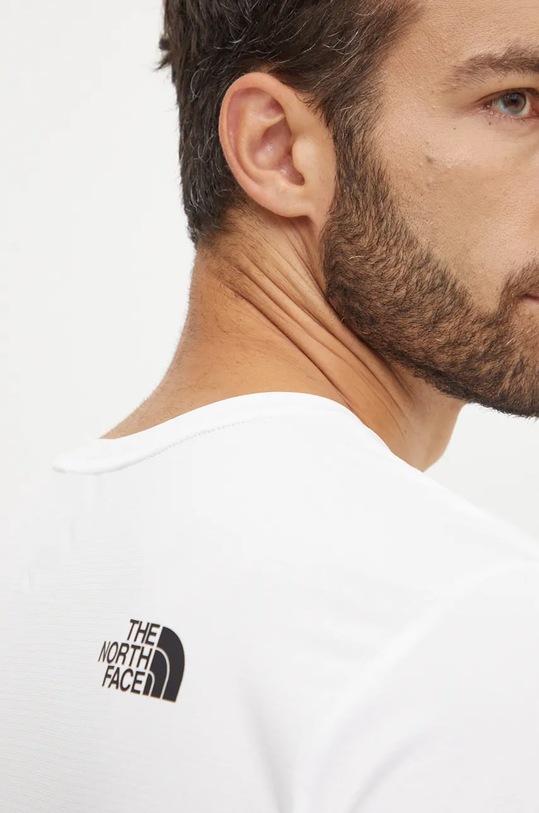 The North Face tricou sport Mountain Athletics 24/7 NF0A893ZFN41 alb