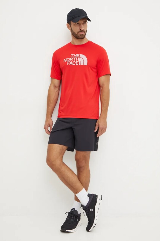 The North Face tricou sport 24/7 Easy NF0A895KHCL1 rosu AW24