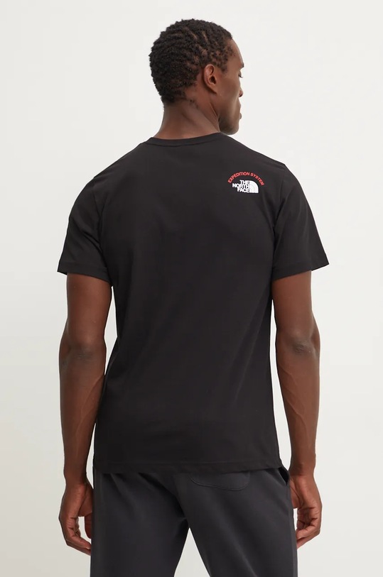 Clothing The North Face cotton t-shirt Tee Expedition System NF0A89DCJK31 black