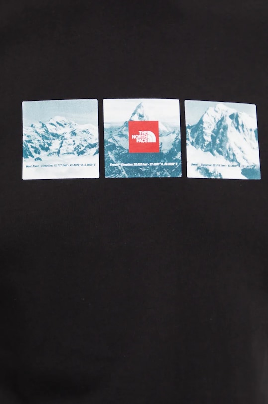 The North Face cotton t-shirt Tee Expedition System NF0A89DCJK31 black
